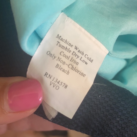 LIKE NEW! Vineyard Vines Color Block Shift Dress - Picture 5 of 6